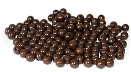 Cre9tive 100x Holzperlen PREMIUM gebohrt für Perlen Kette - Basteln Zubehör - 8 mm Rundperle braun Cre9tive 100x Holzperlen PREMIUM gebohrt für Perlen Kette - Basteln Zubehör - 8 mm Rundperle braun von Cre9tive