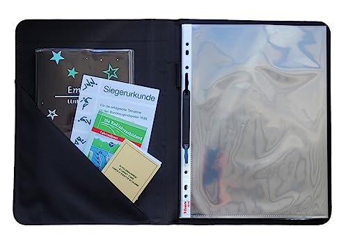 CreaDesign Zeugnismappe personalisiert mit Namen; Zeugnis Mappe Bär Indianer mit 10 Klarsichthüllen, A4, 26,7 x 32,7 x 1 cm, Rücken schwarz CreaDesign Zeugnismappe personalisiert mit Namen; Zeugnis Mappe Bär Indianer mit 10 Klarsichthüllen, A4, 26,7 x 32,7 x 1 cm, Rücken schwarz von CreaDesign