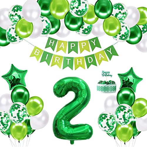 2nd Birthday Decorations Happy Birthday Balloon Set, Age 2 Birthday Party Supplies With Happy Birthday Banner & Star Foil Balloon For Baby Showers Birthday Decor 2nd Birthday Decorations Happy Birthday Balloon Set, Age 2 Birthday Party Supplies With Happy Birthday Banner & Star Foil Balloon For Baby Showers Birthday Decor von Creaher