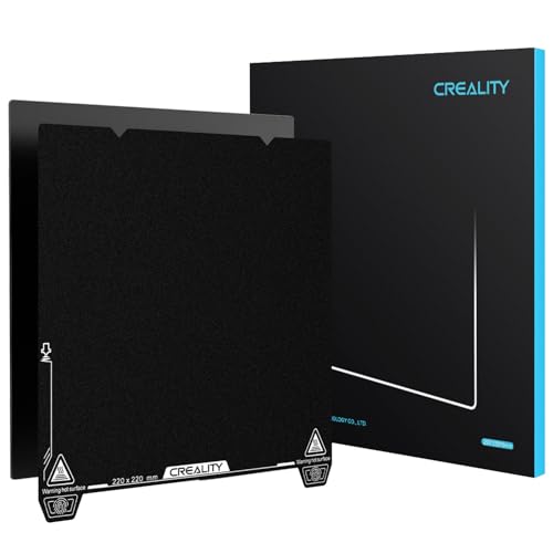 Creality Epoxidharz Bauplatte 235x235 mm, Doppelseitige 3D-Drucker Plattform Textur Federstahl, Hohe Haftfestigkeit, Flexible Druckplattform für K1/Ender-3 V3/Ender 3V3 SE/KE/Ender-3 S1 Pro/Ender-5 S1 Creality Epoxidharz Bauplatte 235x235 mm, Doppelseitige 3D-Drucker Plattform Textur Federstahl, Hohe Haftfestigkeit, Flexible Druckplattform für K1/Ender-3 V3/Ender 3V3 SE/KE/Ender-3 S1 Pro/Ender-5 S1 von Creality