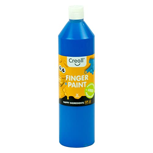 Creall Jouetprive Fingerfarbe, Preservative-Free Blue, 750 ml von Creall