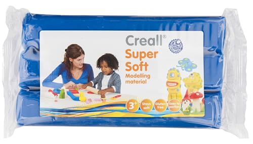 Creall Supersoft Knetmasse Blau, 500g Nachfüllpackung | Superweiche, dauerhafte Modelliermasse | Auf Wachsbasis, trocknet nicht aus | Für Kinder & Erwachsene | Made in Holland Creall Supersoft Knetmasse Blau, 500g Nachfüllpackung | Superweiche, dauerhafte Modelliermasse | Auf Wachsbasis, trocknet nicht aus | Für Kinder & Erwachsene | Made in Holland von Creall