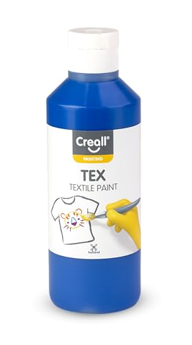 Creall Textil- & Stoffmalfarbe | Blau 250 ml | Waschmaschinenfest nach Fixierung | Für T-Shirts, Jeans, Schuhe, Stofftaschen, Möbel & Autoinnenraum/Dachhimmel Creall Textil- & Stoffmalfarbe | Blau 250 ml | Waschmaschinenfest nach Fixierung | Für T-Shirts, Jeans, Schuhe, Stofftaschen, Möbel & Autoinnenraum/Dachhimmel von Creall