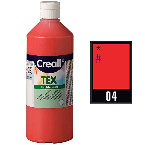 Creall havo24004 500 ml 04 rot Havo Textilfarbe, Flasche von Creall