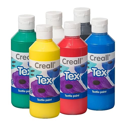 Creall havo24045 1500 ml Sortiment Havo Textilfarbe, Set (6-teilig) von Creall