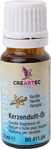 CREARTEC - Kerzenduftöl - Duftnote: Wildflieder - Parfümöl zur Herstellung von individuell duftenden Kerzen - 10 ml - Made in Germany Vanille von CREARTEC