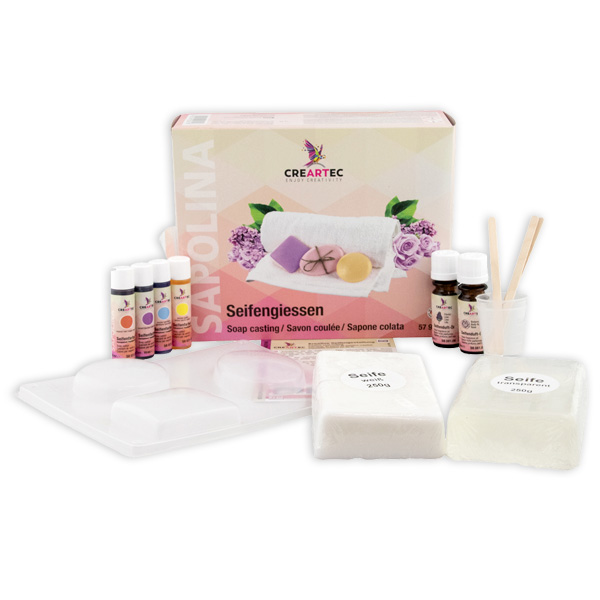 Kreativset "Seifengiessen", 14-teilig Kreativset "Seifengiessen", 14-teilig von Creartec