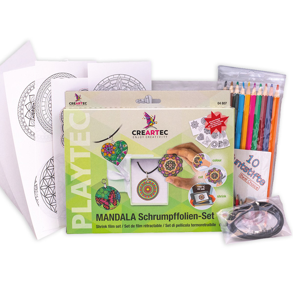 Schrumpffolien Bastelset "Mandalas" Schrumpffolien Bastelset "Mandalas" von Creartec