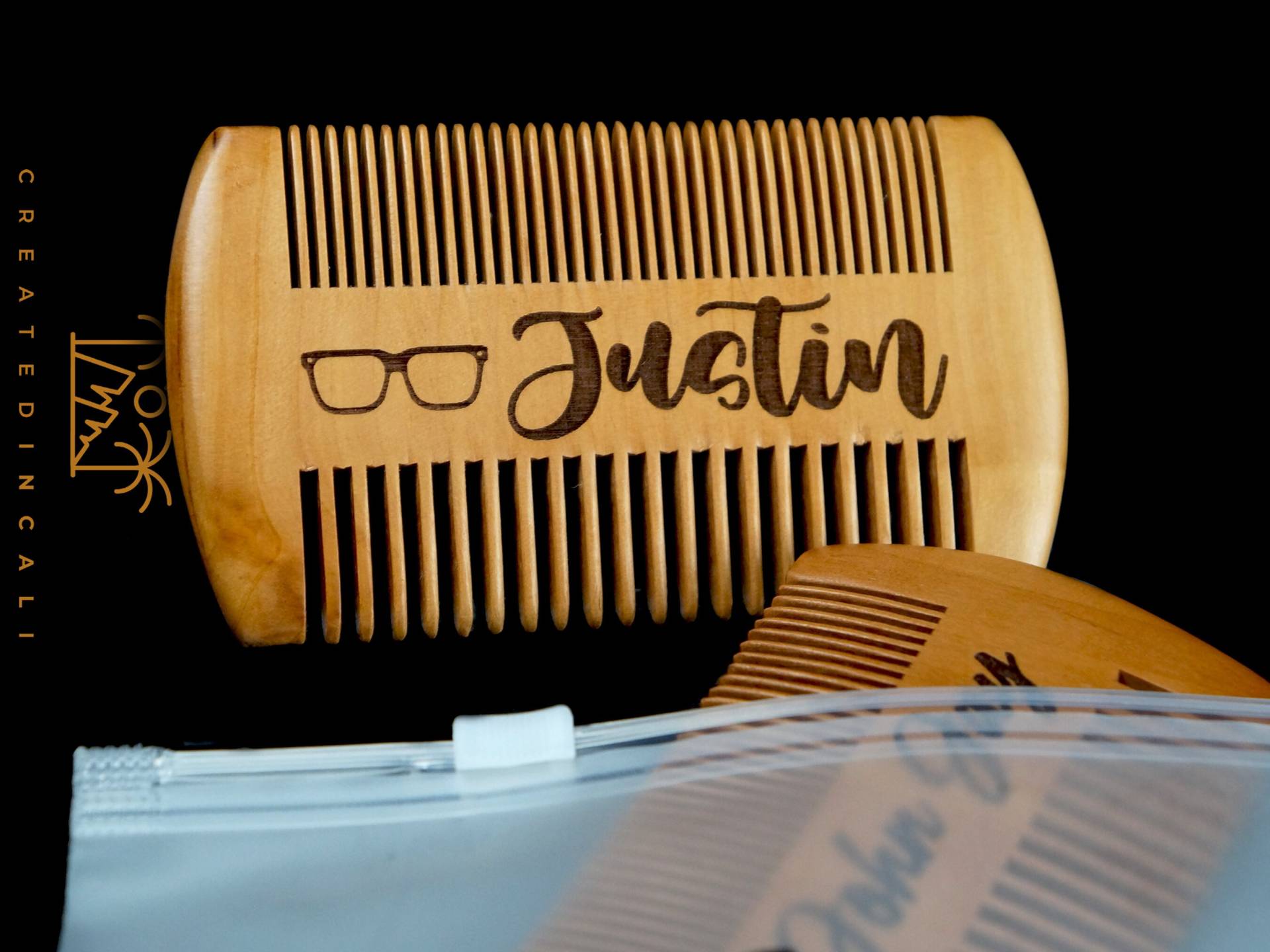 Bartkamm, Geschenk Für Papa, Gravierter Holzkamm, Bräutigam, Vatertagsgeschenk, Kamm, Personalisiertes Ihn Bartkamm, Geschenk Für Papa, Gravierter Holzkamm, Bräutigam, Vatertagsgeschenk, Kamm, Personalisiertes Ihn von CreatedInCali