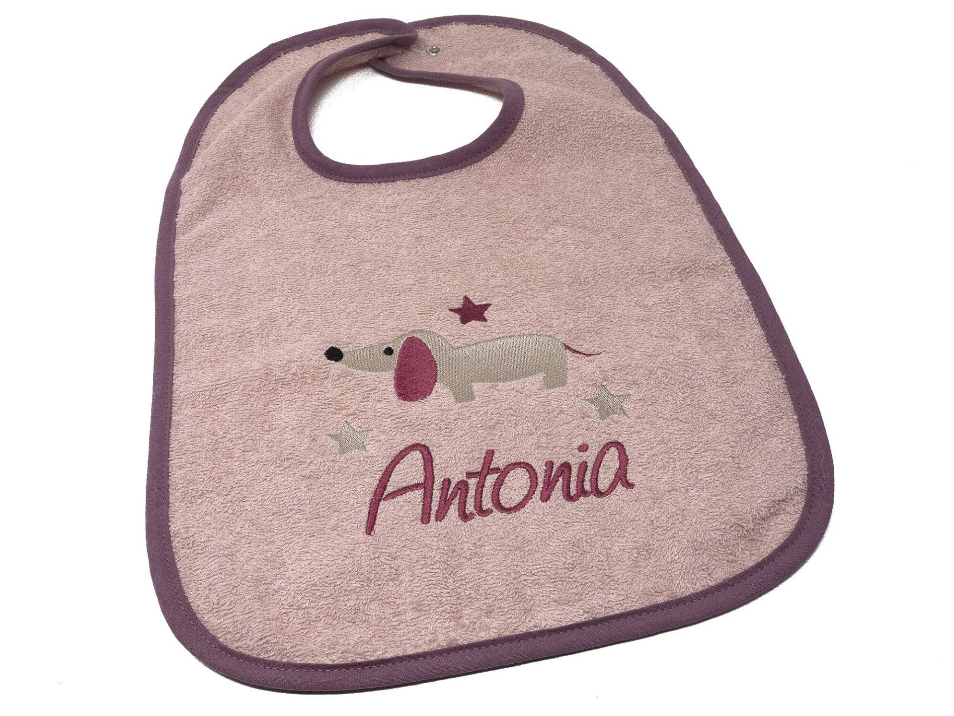 Lätzchen Mit Druckknopf Namen, Motiv Welpe, Dackel, Babylatz Personalisiert, Kleines Geschenk, Geschenk Zur Taufe, Namen Lätzchen Mit Druckknopf Namen, Motiv Welpe, Dackel, Babylatz Personalisiert, Kleines Geschenk, Geschenk Zur Taufe, Namen von CreateyourCover