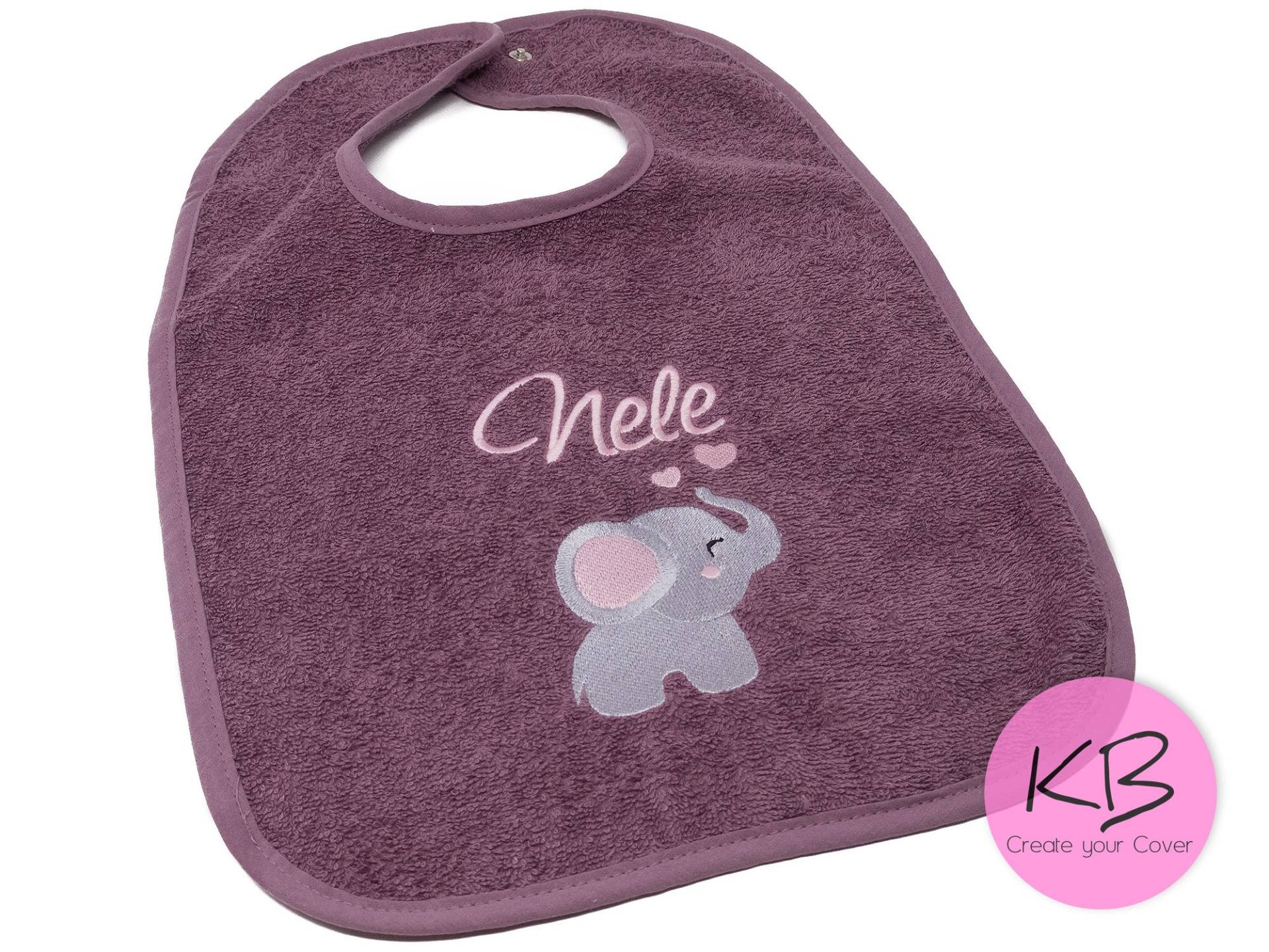 Lätzchen Mit Druckknopf Namen Und Motiv Elefant Bestickt, Babylatz Personalisiert, Kleines Geschenk Zur Taufe, Geburt, Babylätzchen Lätzchen Mit Druckknopf Namen Und Motiv Elefant Bestickt, Babylatz Personalisiert, Kleines Geschenk Zur Taufe, Geburt, Babylätzchen von CreateyourCover