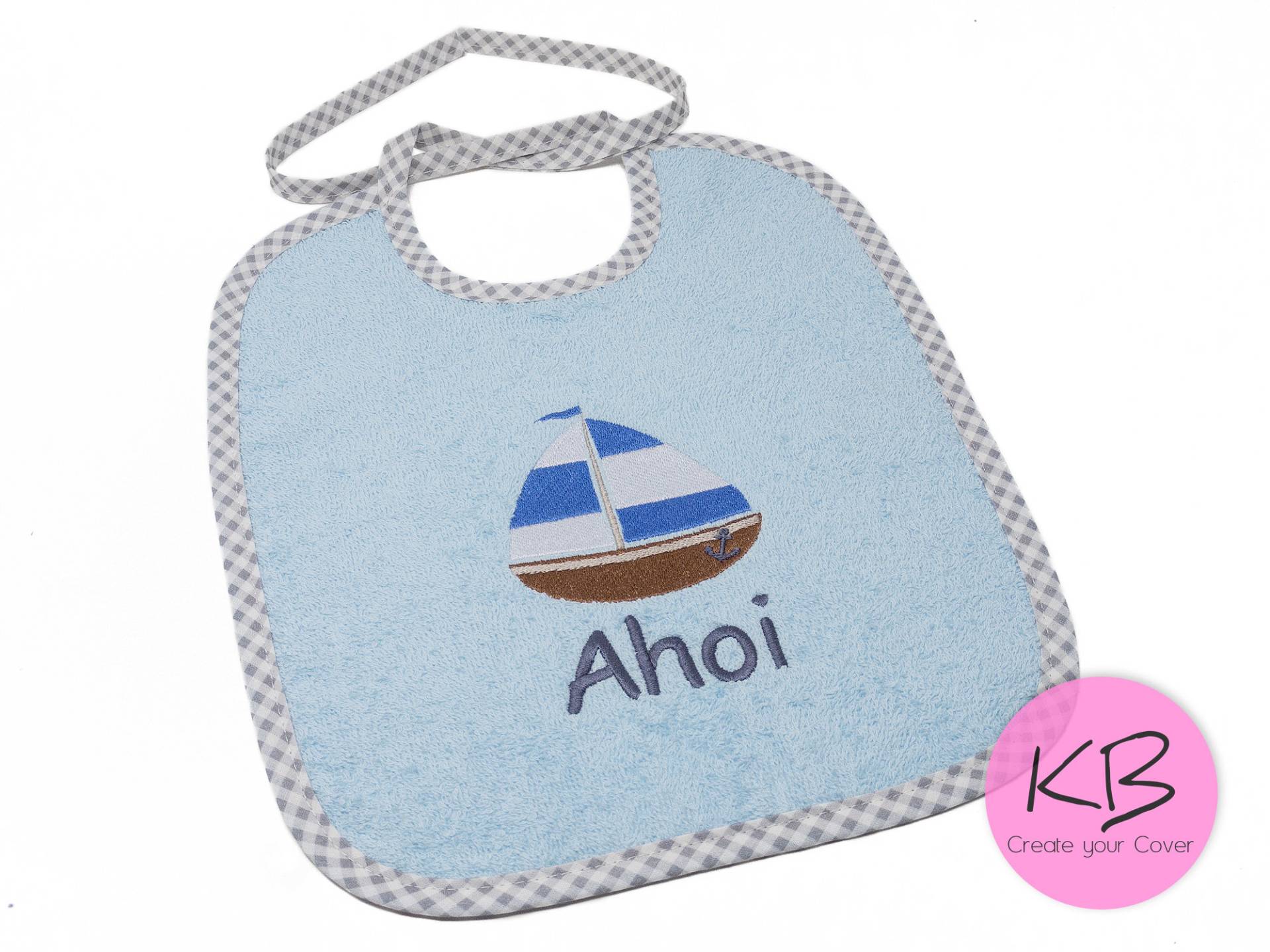 Lätzchen Zum Binden Mit Namen Und Motiv, Maritim Segelboot, Babylätzchen Personalisiert, Latz Namen, Kleines Geschenk Zur Geburt, Taufe Lätzchen Zum Binden Mit Namen Und Motiv, Maritim Segelboot, Babylätzchen Personalisiert, Latz Namen, Kleines Geschenk Zur Geburt, Taufe von CreateyourCover