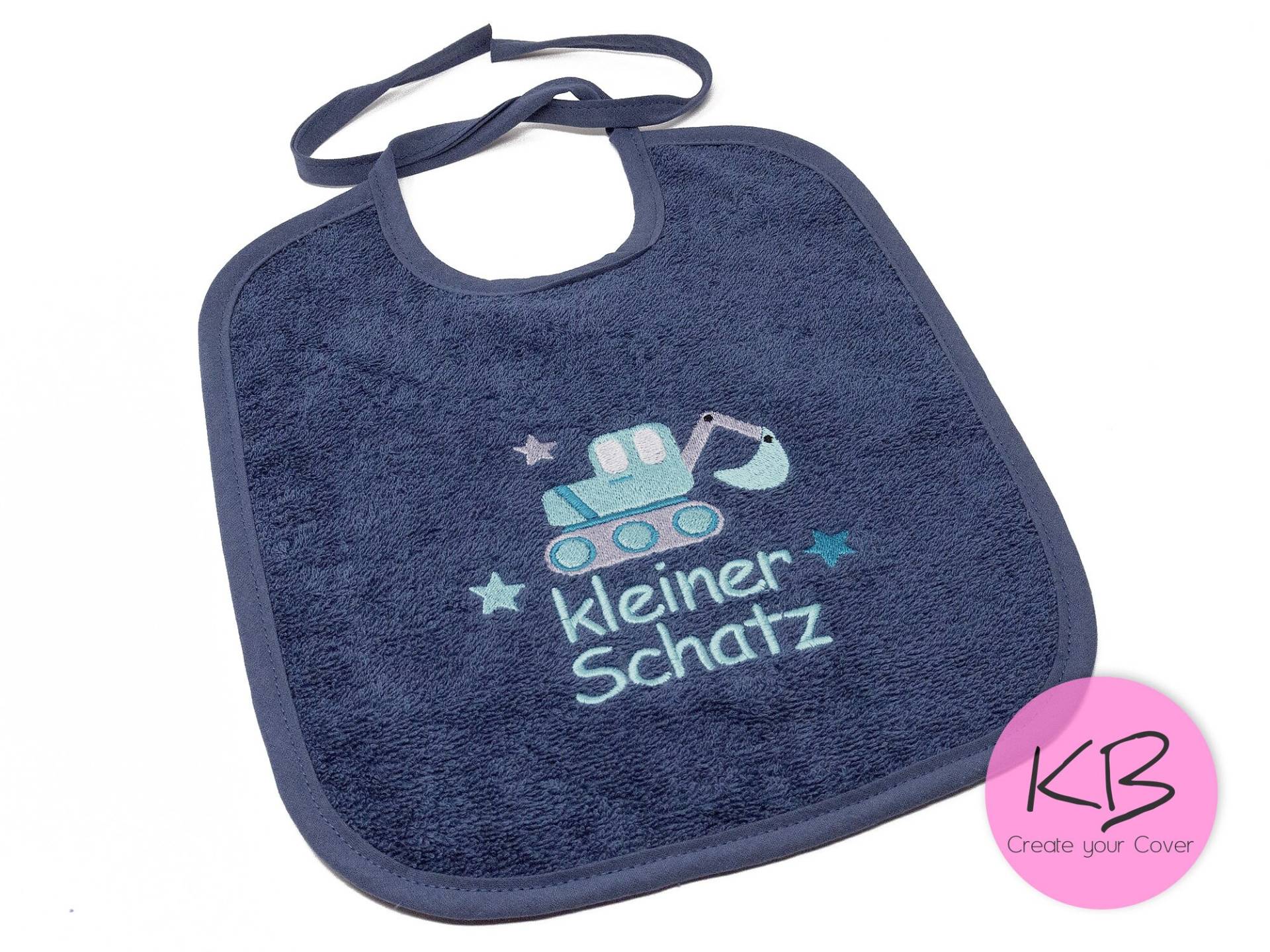 Lätzchen Zum Binden Mit Namen Und Motiv Bagger Bestickt, Babylatz Personalisiert, Kleines Geschenk Zur Geburt, Latz Namen, Taufe Lätzchen Zum Binden Mit Namen Und Motiv Bagger Bestickt, Babylatz Personalisiert, Kleines Geschenk Zur Geburt, Latz Namen, Taufe von CreateyourCover
