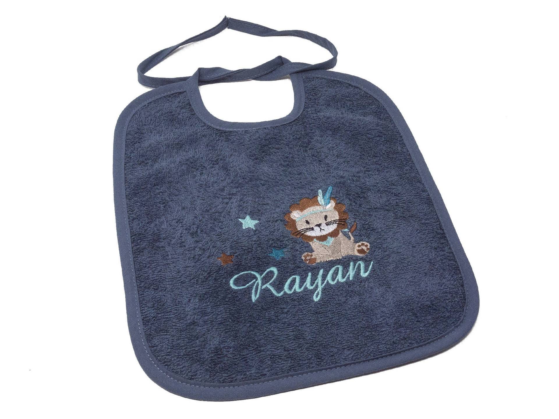 Lätzchen Zum Binden Mit Namen Und Motiv Löwe Bestickt, Kleines Geschenk Zur Geburt, Taufe, Babylätzchen Personalisiert, Latz Mt Lätzchen Zum Binden Mit Namen Und Motiv Löwe Bestickt, Kleines Geschenk Zur Geburt, Taufe, Babylätzchen Personalisiert, Latz Mt von CreateyourCover