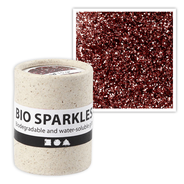 Bio-Glitter in Rose, 10g, 100% plastikfrei Bio-Glitter in Rose, 10g, 100% plastikfrei von Creativ Company