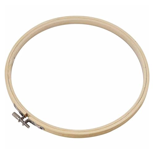 Creativ Company 219450 Stickereirahmen, braun, 20 cm von Creativ