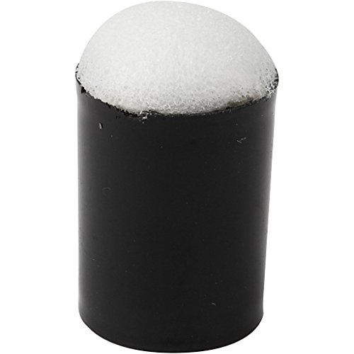 Creativ Company 28523 Plastic Black, Green, White 10pc (S) Sponge – Sponges (Black, Green, White, Plastic, Hand Washing, Monotonie, 20 mm, 28 mm) von Creativ