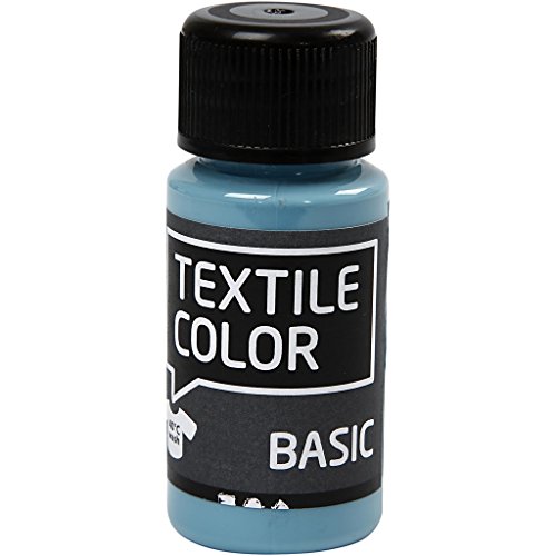 Creativ Company Textilfarbe, 50ml, Pigeon Blau von Creativ