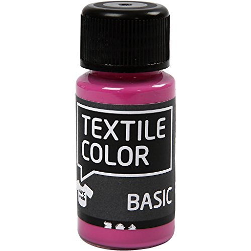 Creativ Company Textilfarbe, 50ml, Pink von Creativ Company