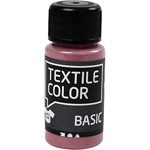Creativ Company Textilfarbe, 50ml, dunkles Rose von Creativ Company