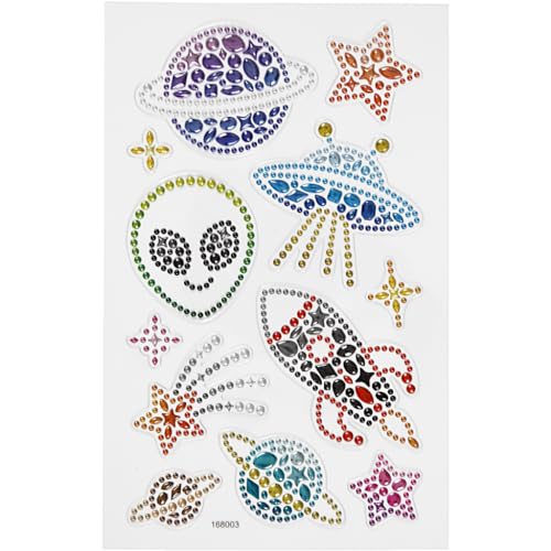 Diamantsticker Alien UFO Weltraum Aufkleber Strassteine Diamantsticker Alien UFO Weltraum Aufkleber Strassteine von Creativ