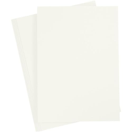 Farbkarton, A4 210x297 mm, 180 g, Elfenbein, 20Bl. von Creativ Company