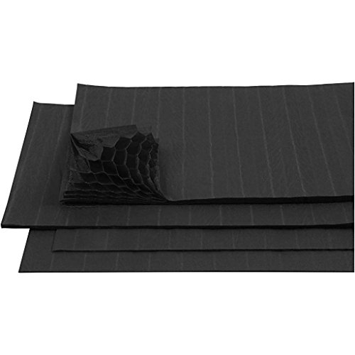 Harmonika Papier, Blatt 28x17,8 cm, schwarz, 8Blatt von Creativ Company