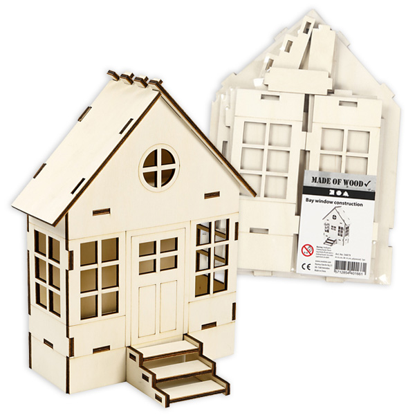 Haus Bausatz, 1 Stück Haus Bausatz, 1 Stück von Creativ Company