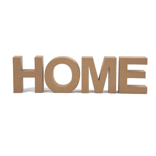 Pappbuchstaben HOME, 17,5cm [Spielzeug] von Creativ Company