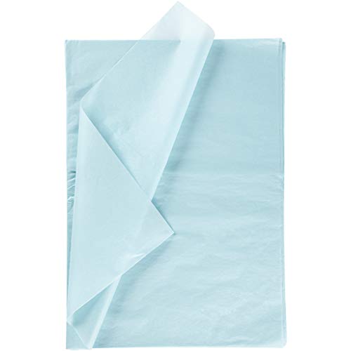 Seidenpapier, Blatt 50x70 cm, 14 g, hellblau, 25Blatt von Creativ