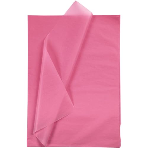 Seidenpapier, Blatt 50x70 cm, 14 g, pink, 25Blatt von Creativ Company