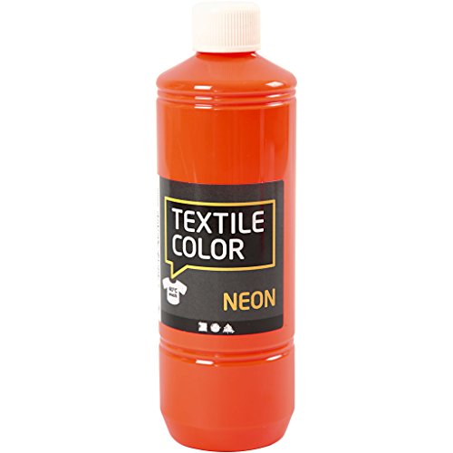 Textile Color, neonorange, 500ml von Creativ Company