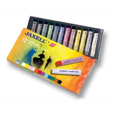 Jaxell-Pastellkreiden 12 Stück [Spielzeug] von Creativ Discount