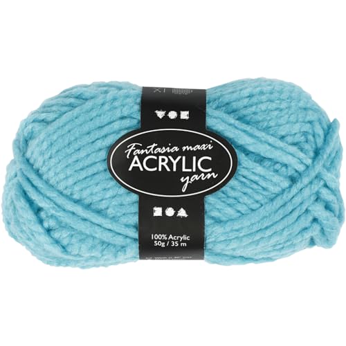 421874 Maxi-Acrylwolle, 50 g, 35 m, Türkis 421874 Maxi-Acrylwolle, 50 g, 35 m, Türkis von Creativ