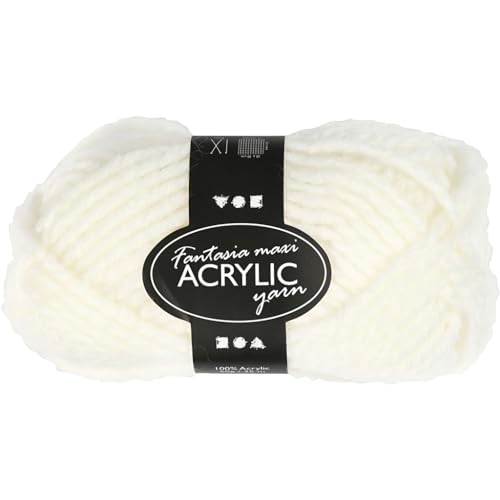 421875 Maxi-Acrylwolle, 50 g, 35 m, cremefarben 421875 Maxi-Acrylwolle, 50 g, 35 m, cremefarben von Creativ