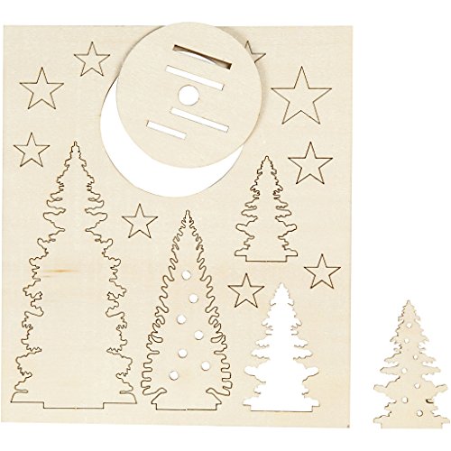 57886 3D-Sperrholz-Figuren – Weihnachtsbäume 57886 3D-Sperrholz-Figuren – Weihnachtsbäume von Creativ