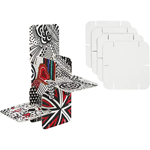 Baustücke, Größe 9,3x9,3 cm, 20 Stück Baustücke, Größe 9,3x9,3 cm, 20 Stück von Creativ