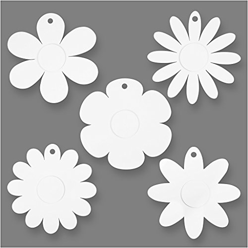 Blüten, D: 20 cm, weiß, 15 Stück von Creativ