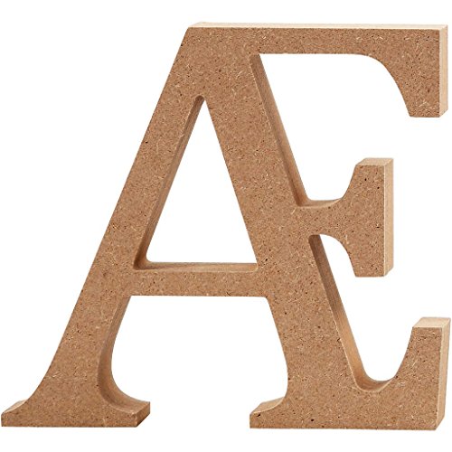 Buchstabe, H: 13 cm, MDF, 1 Stck. von Creativ