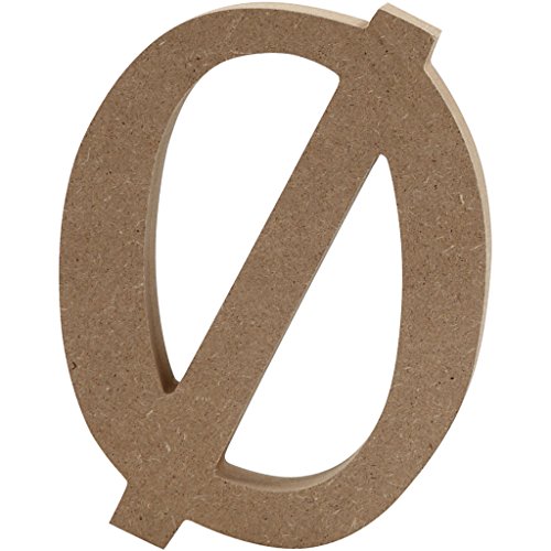 Buchstabe, H: 13 cm, MDF, 1 Stück Buchstabe, H: 13 cm, MDF, 1 Stück von Creativ