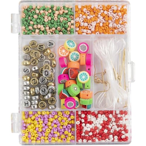 Craft Mix Schmuck, kräftige Farben, Fruchtmischung, 1 Packung von Creativ