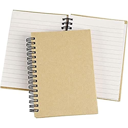 Creativ 100263 Notizbuch, Spiralbindung, Pappmaché, 10,5 x 15 cm, Beige Creativ 100263 Notizbuch, Spiralbindung, Pappmaché, 10,5 x 15 cm, Beige von Creativ