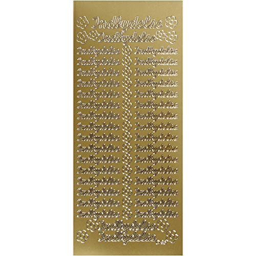 Creativ 170268 Aufkleber, gold, Einheitsgröße Creativ 170268 Aufkleber, gold, Einheitsgröße von Creativ