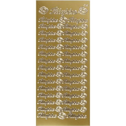 Creativ 170271 Aufkleber, gold, Einheitsgröße Creativ 170271 Aufkleber, gold, Einheitsgröße von Creativ