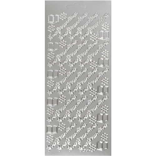 Creativ 170277 Aufkleber, Papier, silber, Einheitsgröße Creativ 170277 Aufkleber, Papier, silber, Einheitsgröße von Creativ