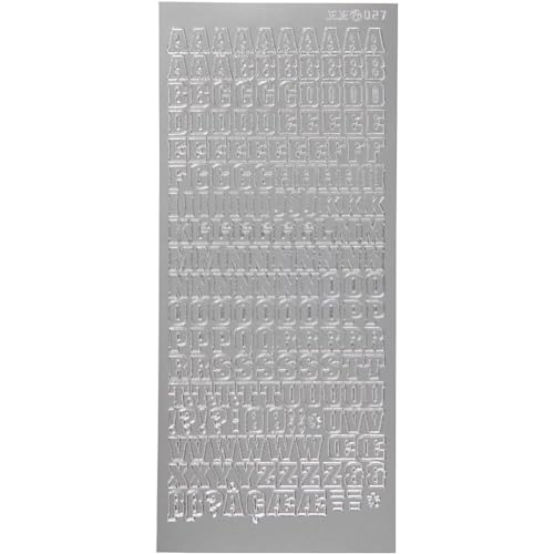 Creativ Aufkleber, Silber, Einheitsgröße Creativ Aufkleber, Silber, Einheitsgröße von Creativ