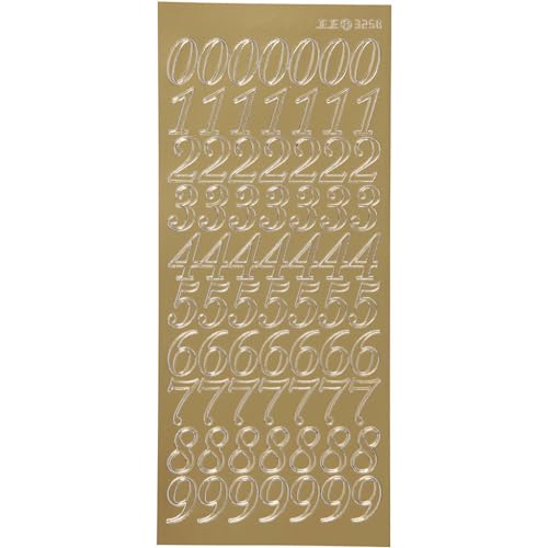 Creativ Aufkleber, goldfarben, Einheitsgröße Creativ Aufkleber, goldfarben, Einheitsgröße von Creativ
