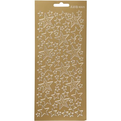 Creativ Aufkleber, goldfarben, Einheitsgröße Creativ Aufkleber, goldfarben, Einheitsgröße von Creativ