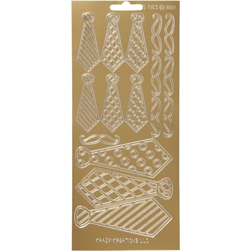 Creativ Aufkleber, goldfarben, Einheitsgröße Creativ Aufkleber, goldfarben, Einheitsgröße von Creativ