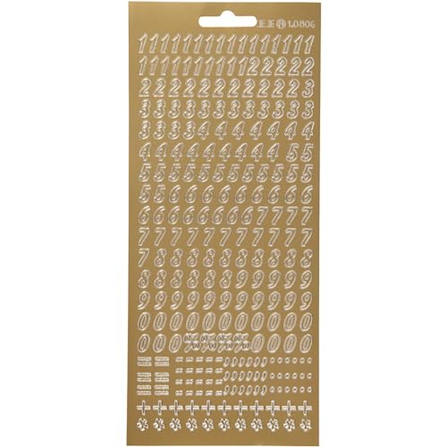 Creativ Aufkleber, goldfarben, Einheitsgröße Creativ Aufkleber, goldfarben, Einheitsgröße von Creativ
